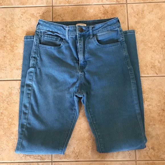 Forever 21 Blue Jeans Size 26 - Picture 2 of 7